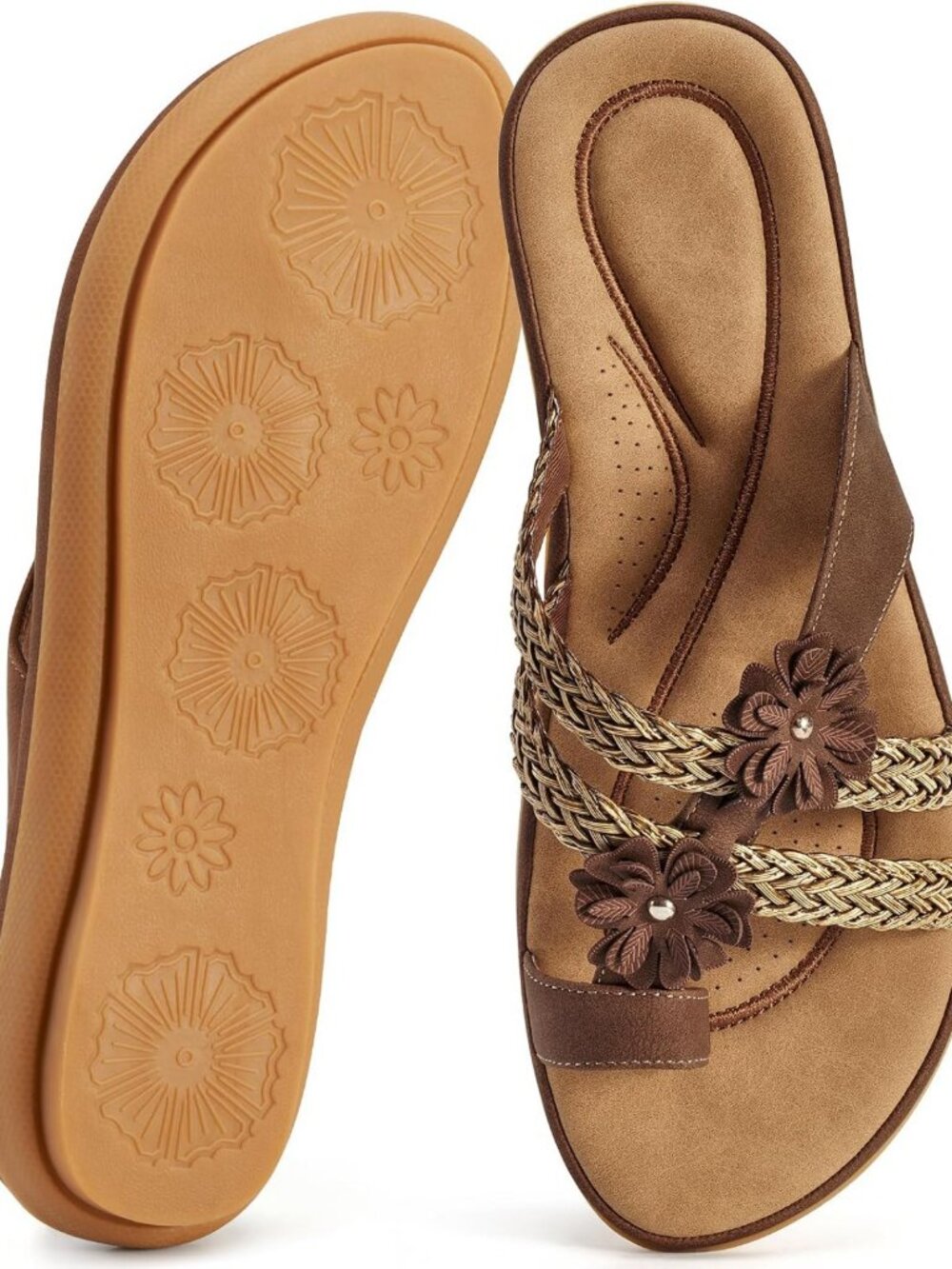 Comfortable Women's Flat Sandals 2026 | Dressy Slip-On Slides for Summer